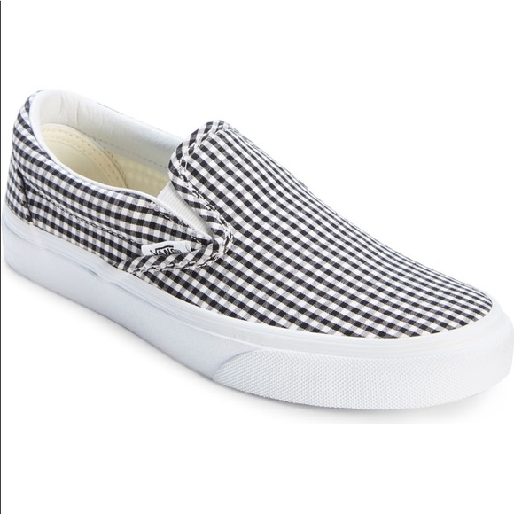 black slip on vans nordstrom